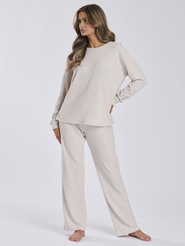 Loungeable Hausanzug in Beige