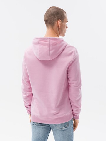 Sweat-shirt 'B1351' Ombre en rose