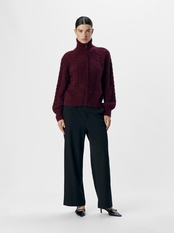 OBJECT Knit cardigan in Red