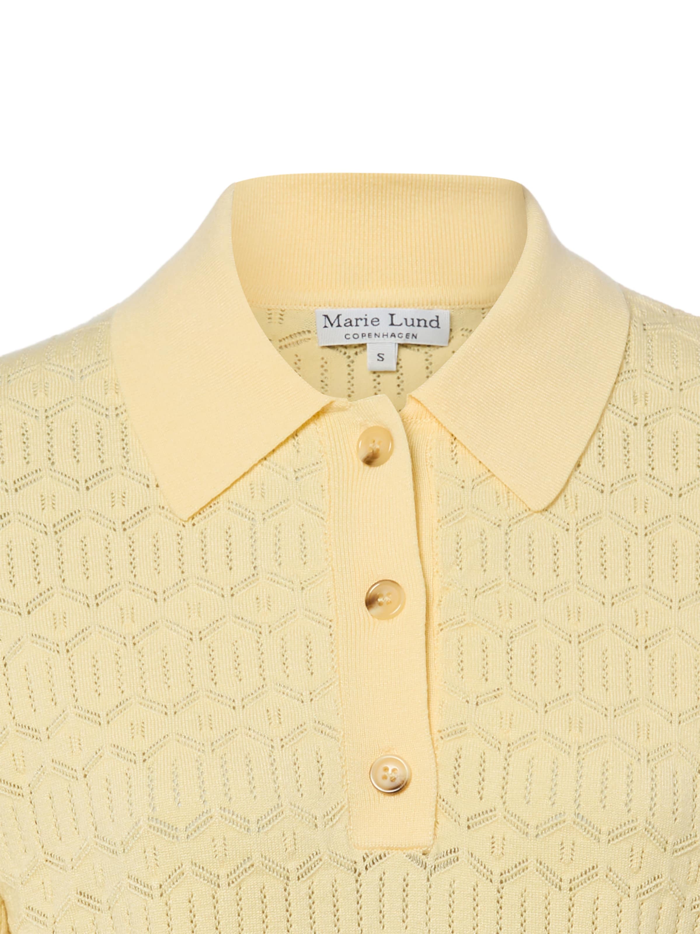 T-shirt Marie Lund en jaune