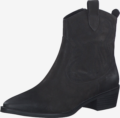 MARCO TOZZI Bottes de cowboy en noir, Vue avec produit