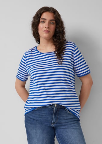 T-shirt s.Oliver en blanc : devant