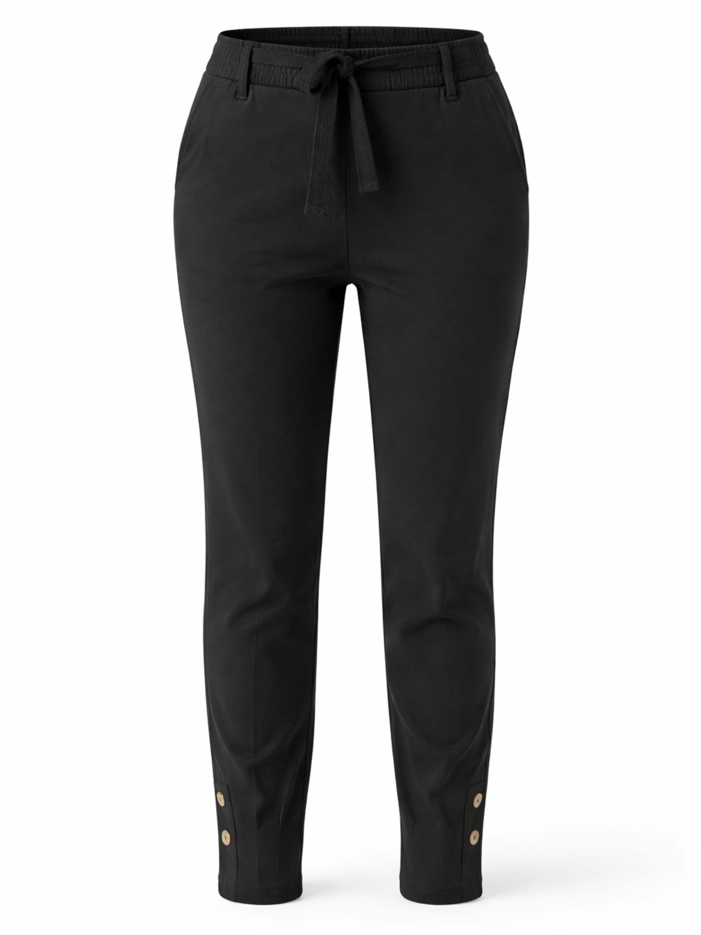 LEAFLETIC Regular Trousers 'Leafletic Women’s Long Length Trousers' in Black: front