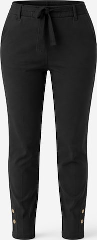 LEAFLETIC Trousers 'Leafletic Women’s Long Length Trousers' in Black: front