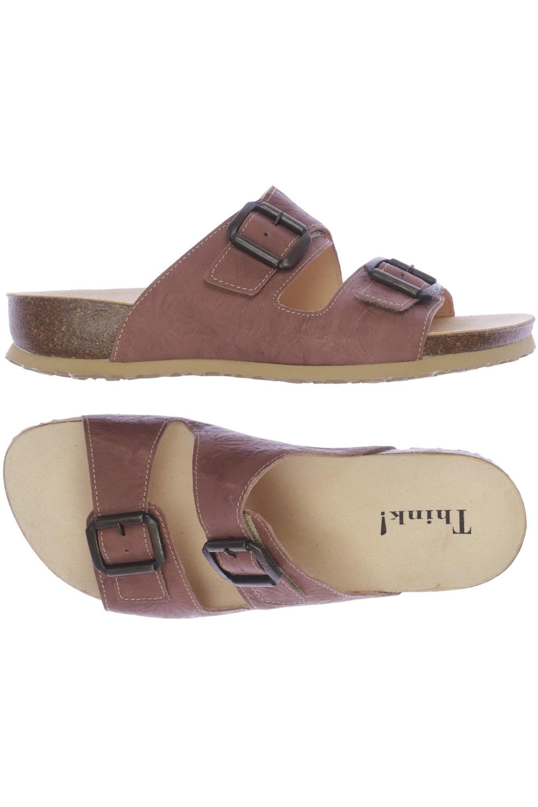 THINK! Sandals & High-Heeled Sandals in 34 in Brown: front
