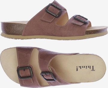 THINK! Sandals & High-Heeled Sandals in 34 in Brown: front