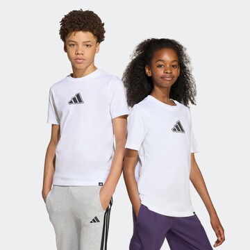 ADIDAS SPORTSWEAR Performance Shirt in White: front