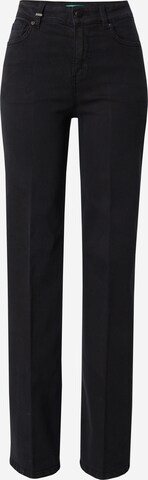 UNITED COLORS OF BENETTON Normalny krój Jeansy w kolorze czarny: przód