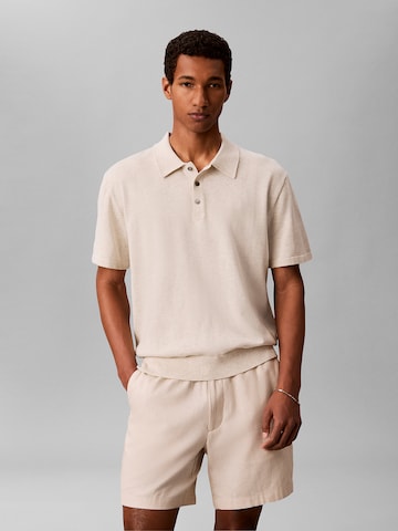 Calvin Klein Trui in Wit: voorkant