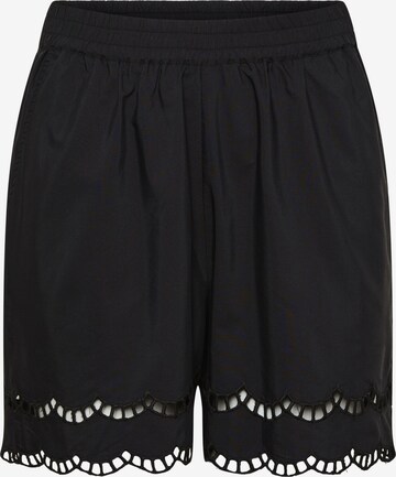 PIECES Bukser 'PCSara' i sort: forside