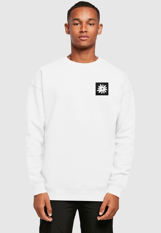 Sweat-shirt 'Rebirth And Renewal' Merchcode en blanc