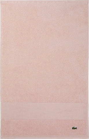 LACOSTE Handdoek in Roze: voorkant