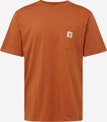 T-Shirt Carhartt WIP en marron : devant