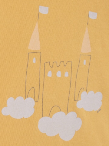 KNOT T-shirt 'Castle in the Clouds' i gul