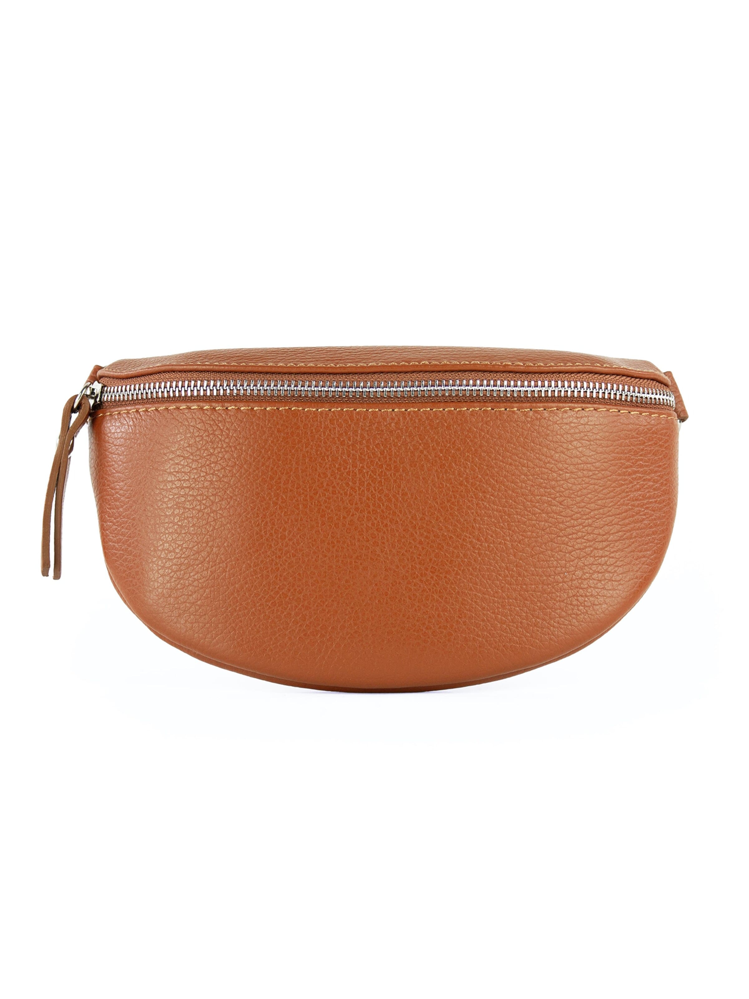 lePelou Gürteltasche 'TONI small'‌‌‌‌ in Braun: Vorderseite