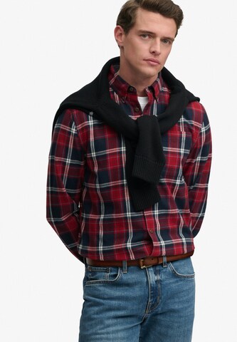 Coupe regular Chemise Superdry & Co en bleu