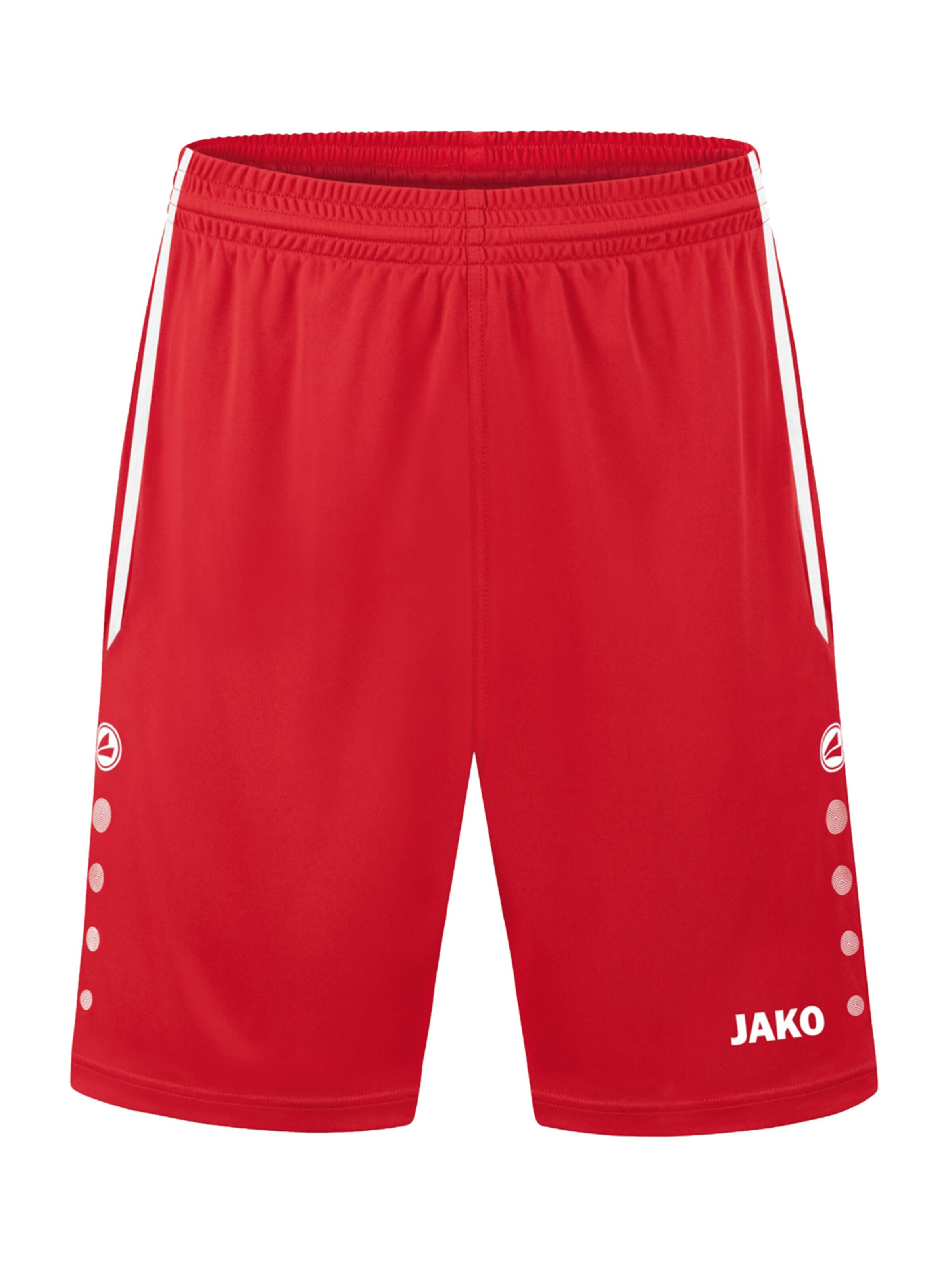 JAKO Sportshorts in Rot: Vorderseite