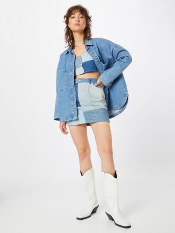 Jupe Monki en bleu