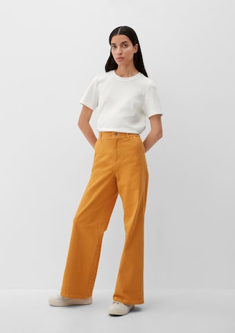 s.Oliver Wide leg Jeans in Orange