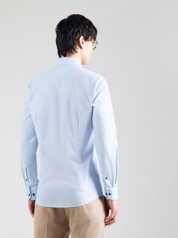 Slim fit Cămaşă business de la OLYMP pe albastru