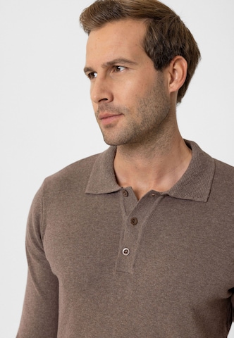 Moxx Paris Polo Pullover in Braun
