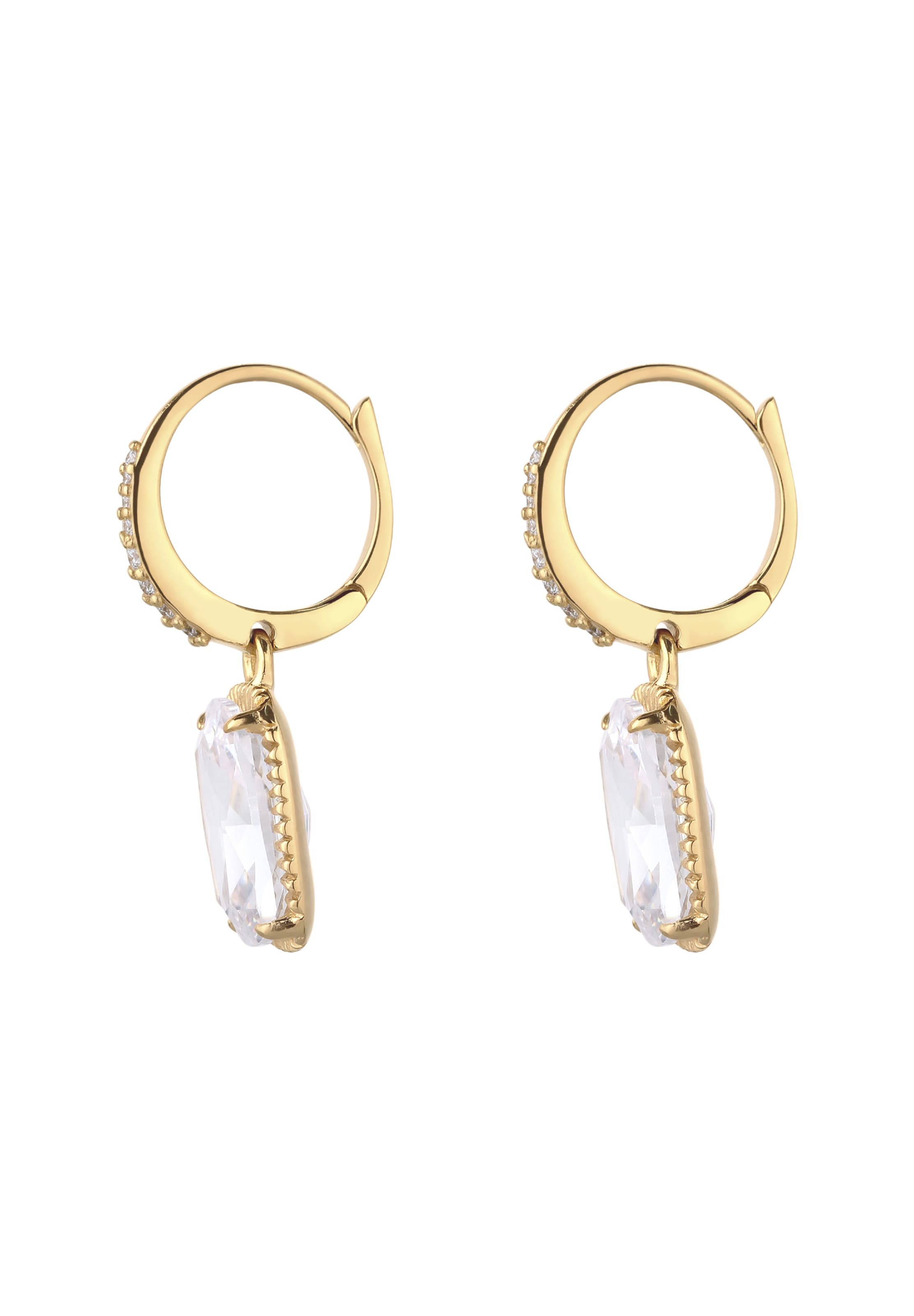 ELLI Oorbellen 'Vintage Glamour' in Goud