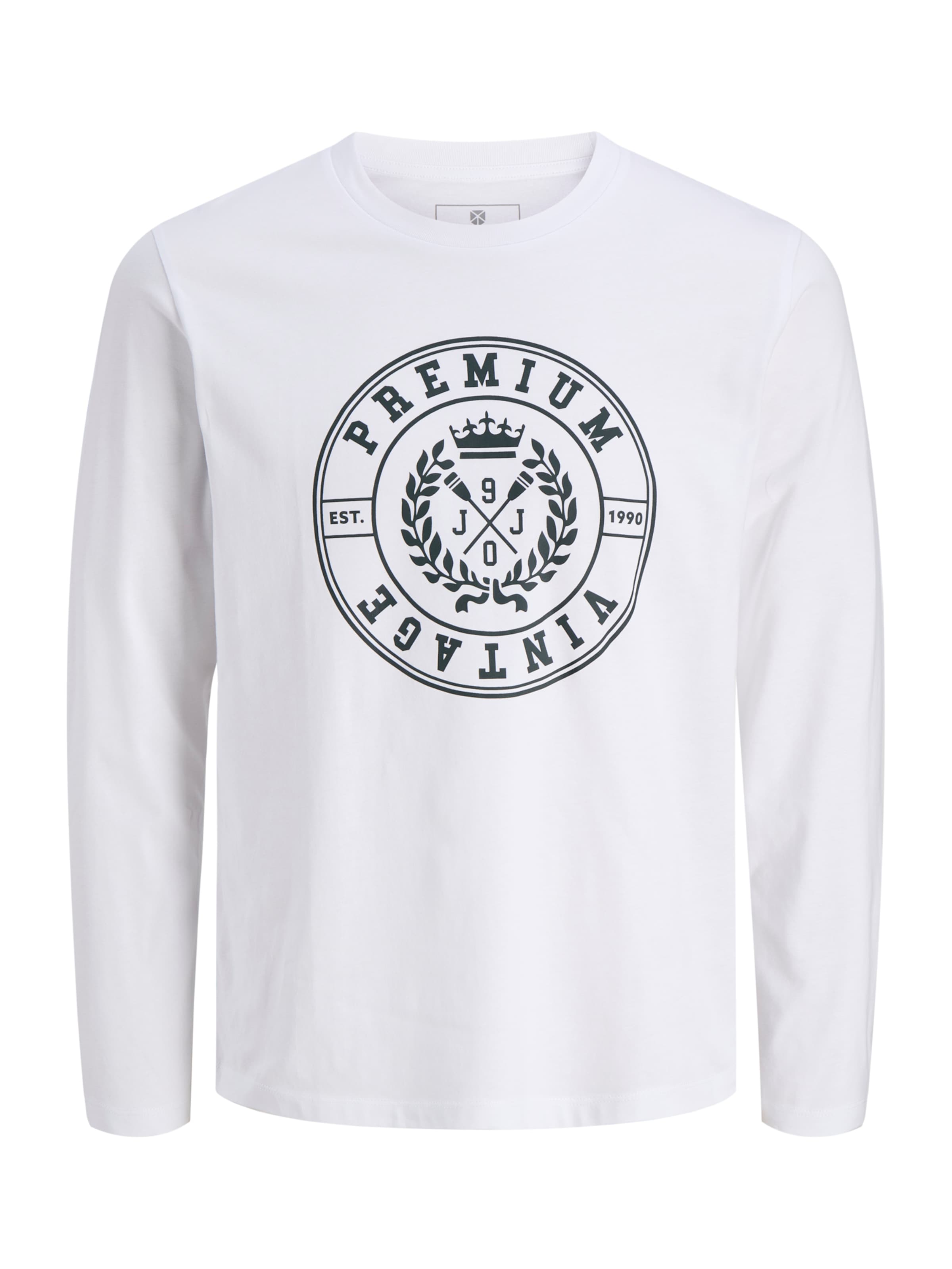 Jack & Jones Junior Shirt 'JPRBLUZANDER' in White: front