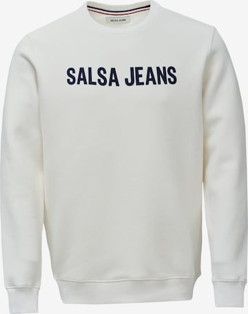 Salsa Jeans Pullover in Weiß: Vorderseite
