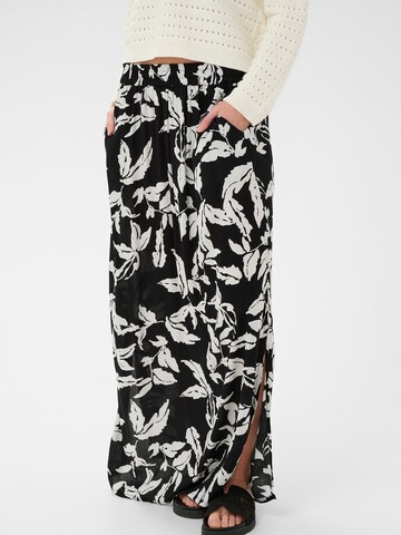 Jupe 'KAEdita' Kaffe en noir : devant