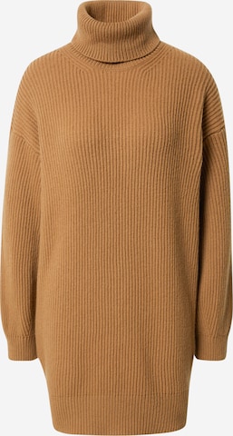 DRYKORN Knit dress 'DANY' in Brown: front