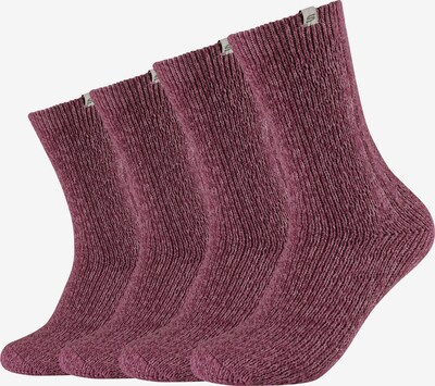 SKECHERS Socken in dunkelrot, Produktansicht