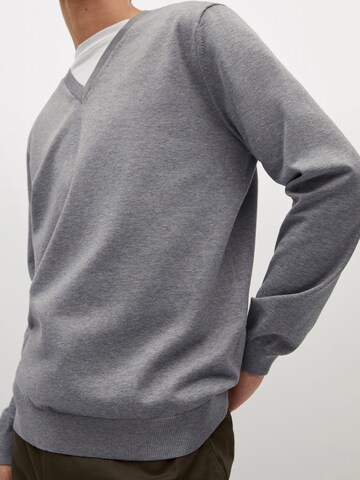 MANGO MAN Sweater 'TENV' in Grey