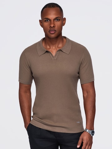 Ombre - Camiseta en marrón