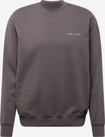 Samsøe Samsøe Свитшот 'Norsbro' в Серый: спереди