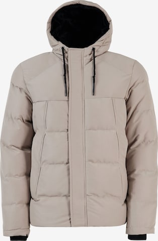 Buratti Winter Coat in Beige: front