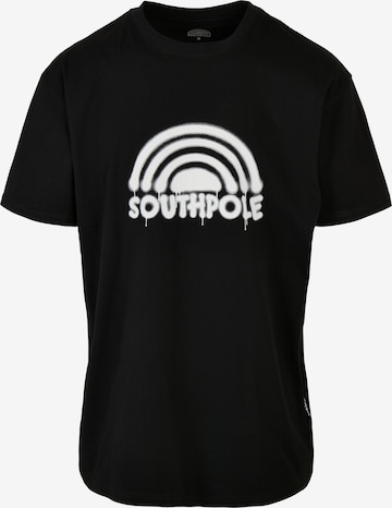 SOUTHPOLE T-Shirt in Schwarz: predná strana