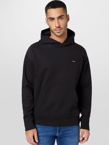 Calvin Klein Sweatshirt in Zwart: voorkant