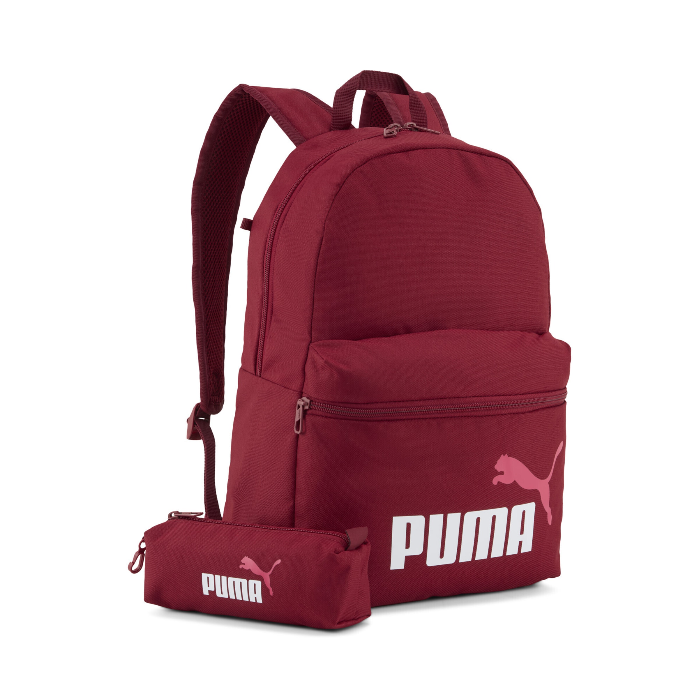 PUMA Rugzak 'Phase' in Rood: voorkant