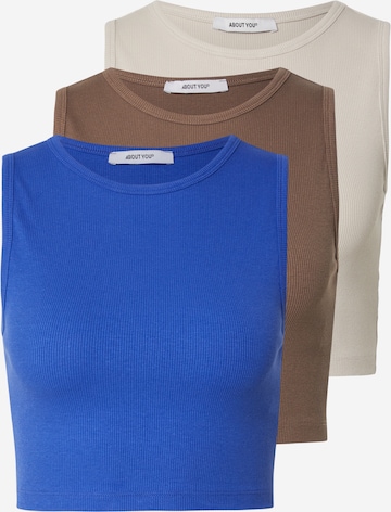ABOUT YOU - Top 'Dinah' en beige: frente