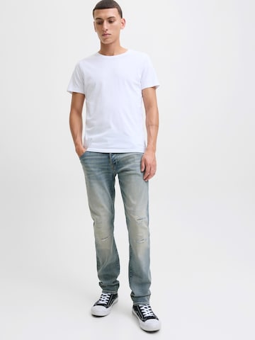 JACK & JONES Slim fit Jeans 'JJIGlenn JJFox' in Blue