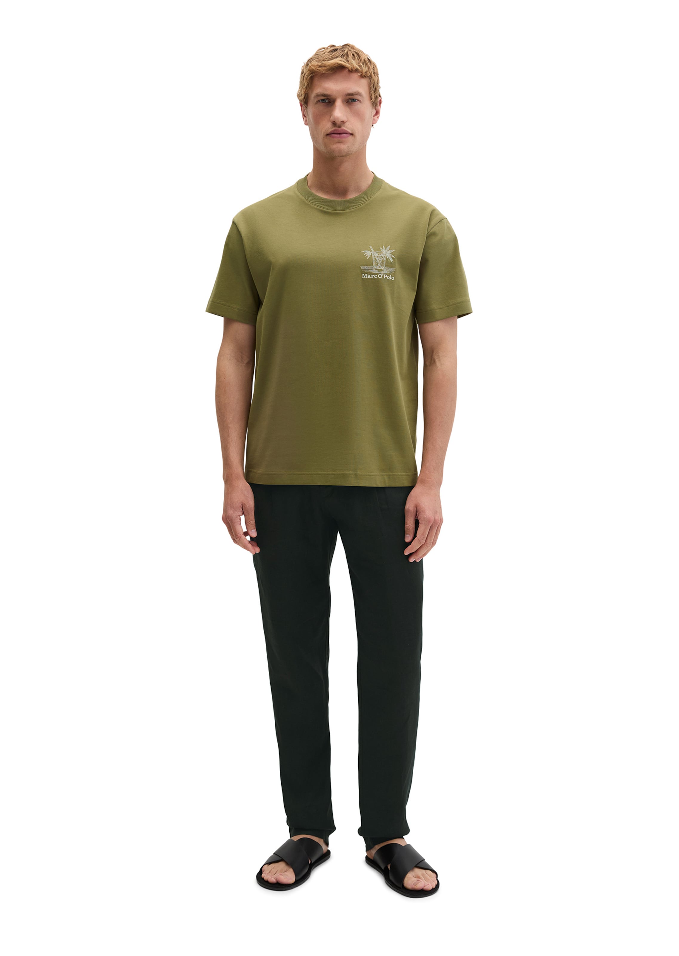 T-Shirt Marc O'Polo en vert