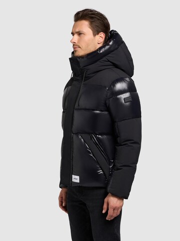 Veste d’hiver 'Alst' khujo en noir