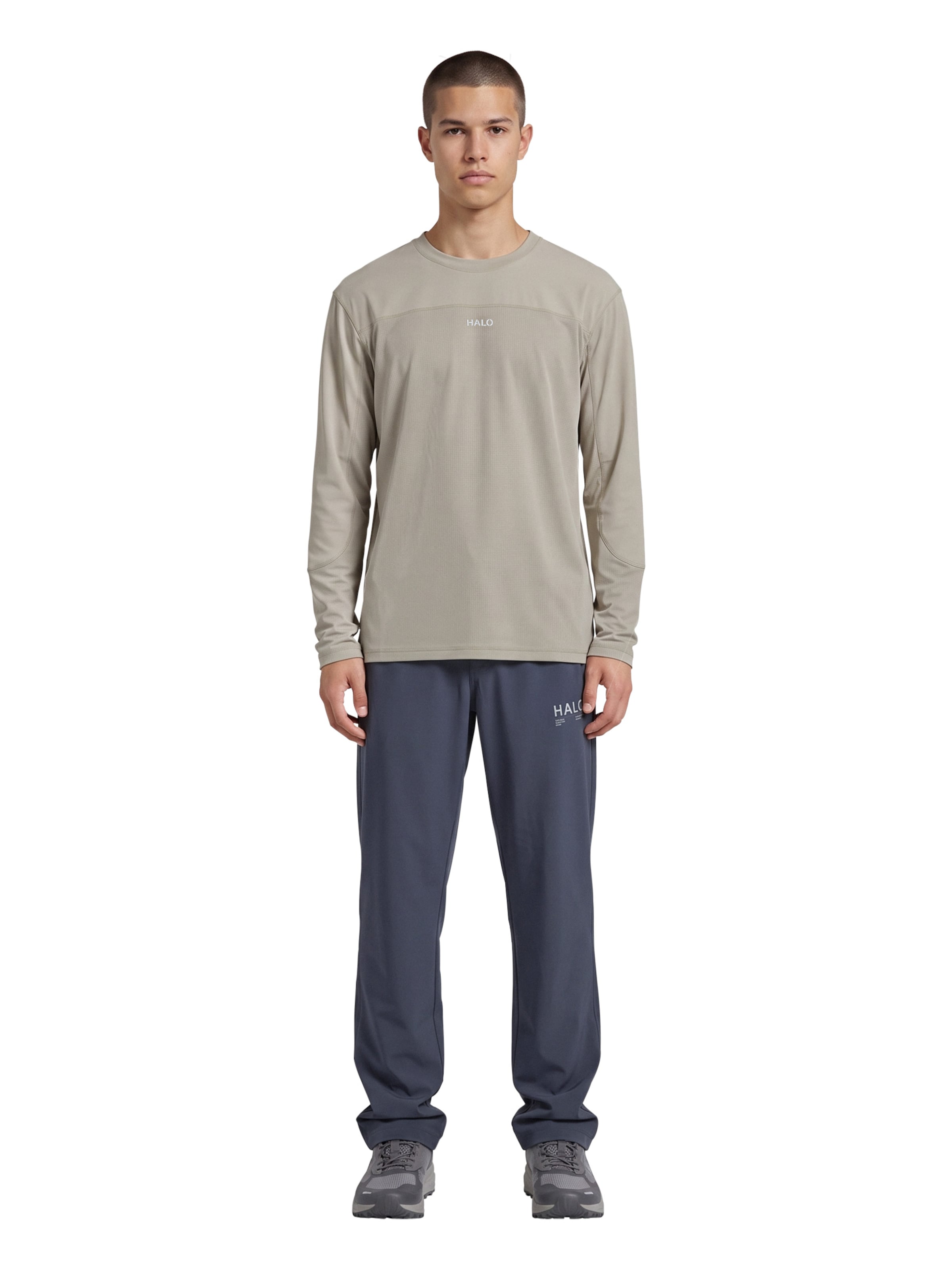 HALO Shirt in Beige: voorkant