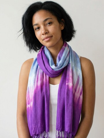 Sunsa Scarf 'Sunsa' in Purple