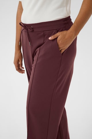Loosefit Pantalon 'Jenna' KAFFE CURVE en marron