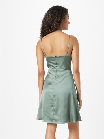 Robe de cocktail Laona en vert