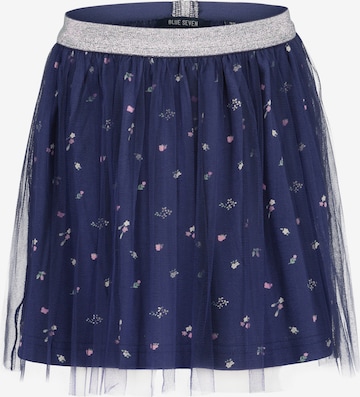 BLUE SEVEN Rock in Blau: Vorderseite