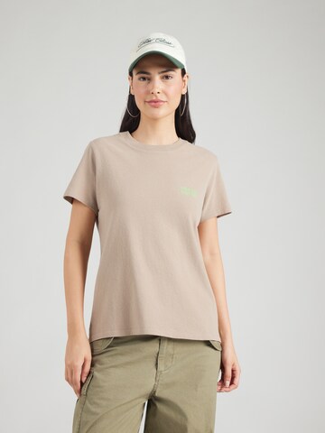 AMERICAN VINTAGE Футболка 'YKOBOW' в Серый: спереди