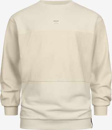 INDICODE JEANS Sweatshirt 'Bridge' in Beige: front