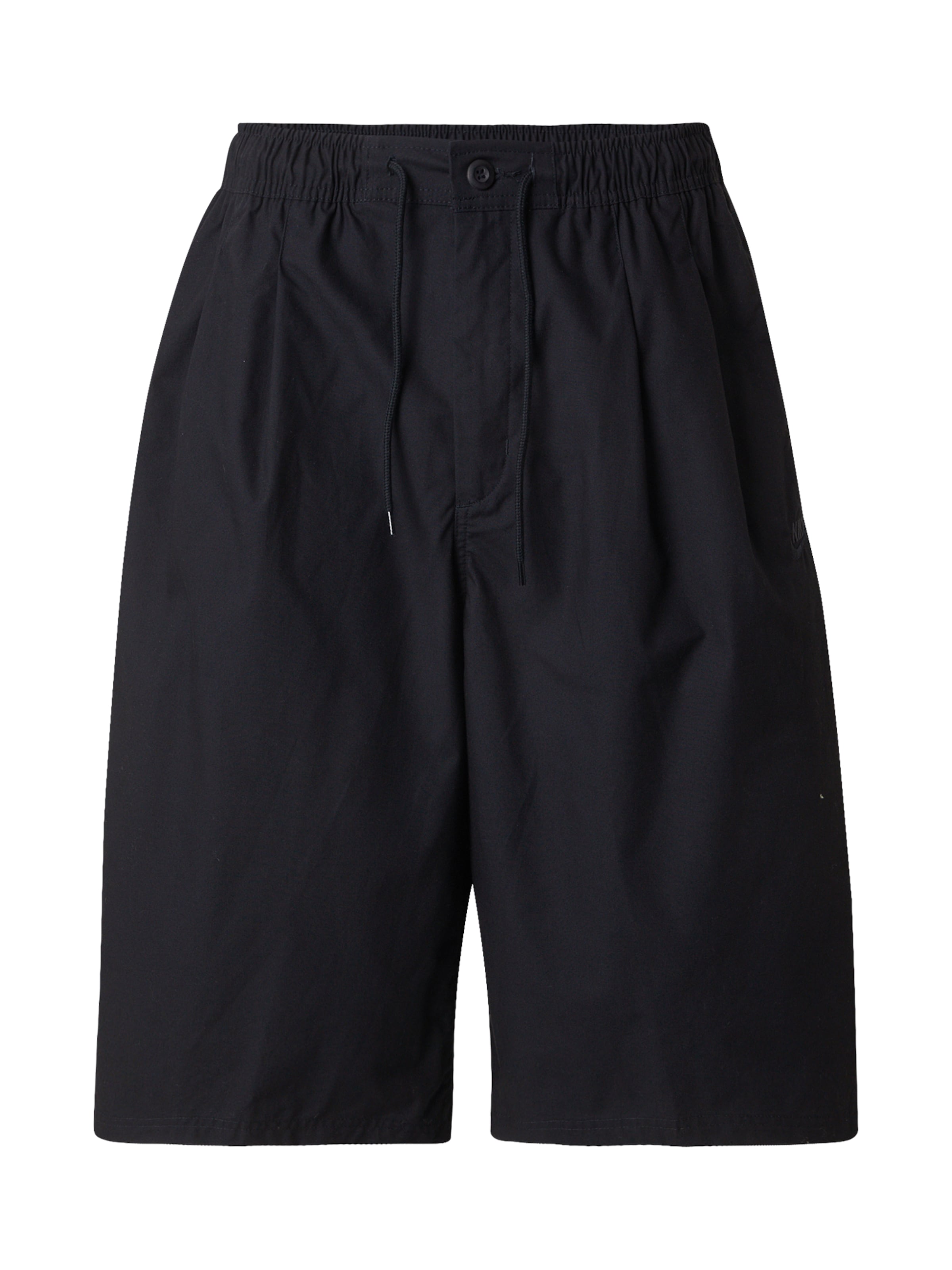 Largi Pantaloni 'Club Seoul' de la Nike Sportswear pe negru: față